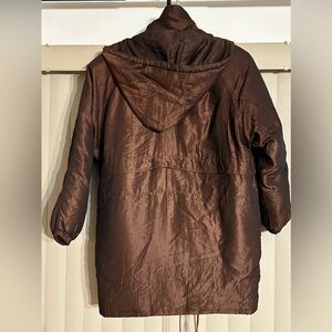 Fleet Street Down Explosion Jacket Coat Size M Brown/Bronze
80% down feathers